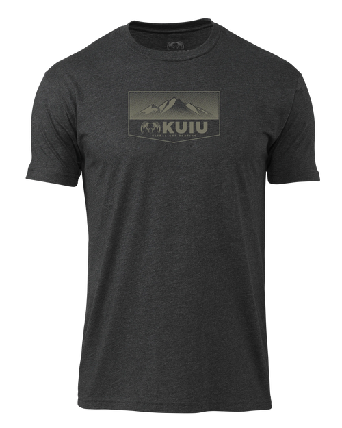 KUIU Ultralight Mountain Logo T-Shirt | Charcoal