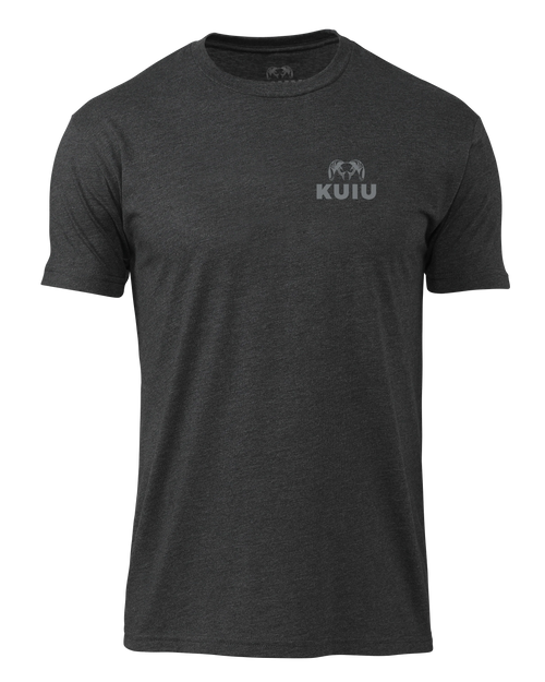 KUIU Ram Chest Logo T-Shirt | Charcoal