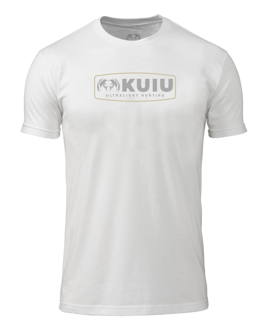 Outlet KUIU Outlined Patch T-Shirt | White