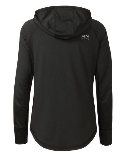 Women's Gila LS Hoodie | Black