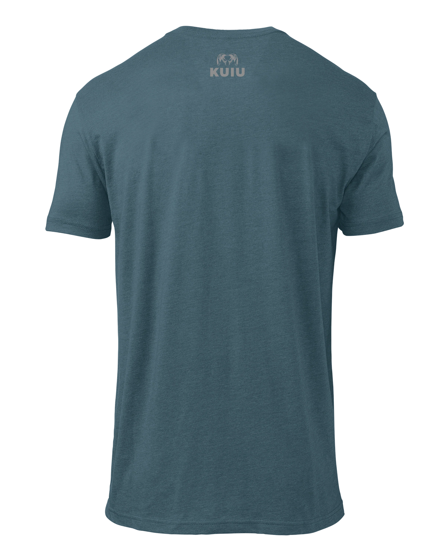KUIU Topo Block Logo T-Shirt | Indigo