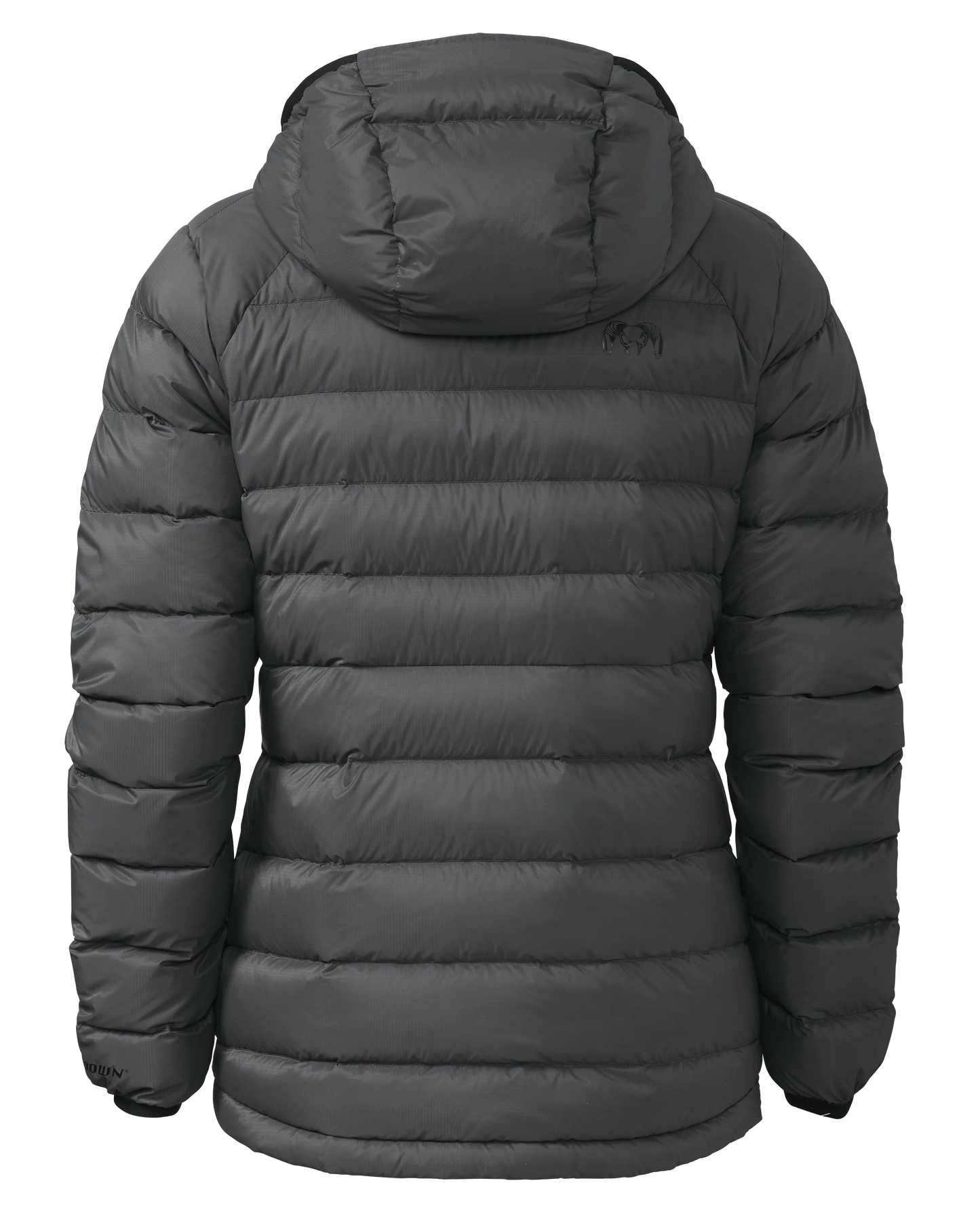 Outlet Women's Super Down LT Hooded Jacket | Gunmetal