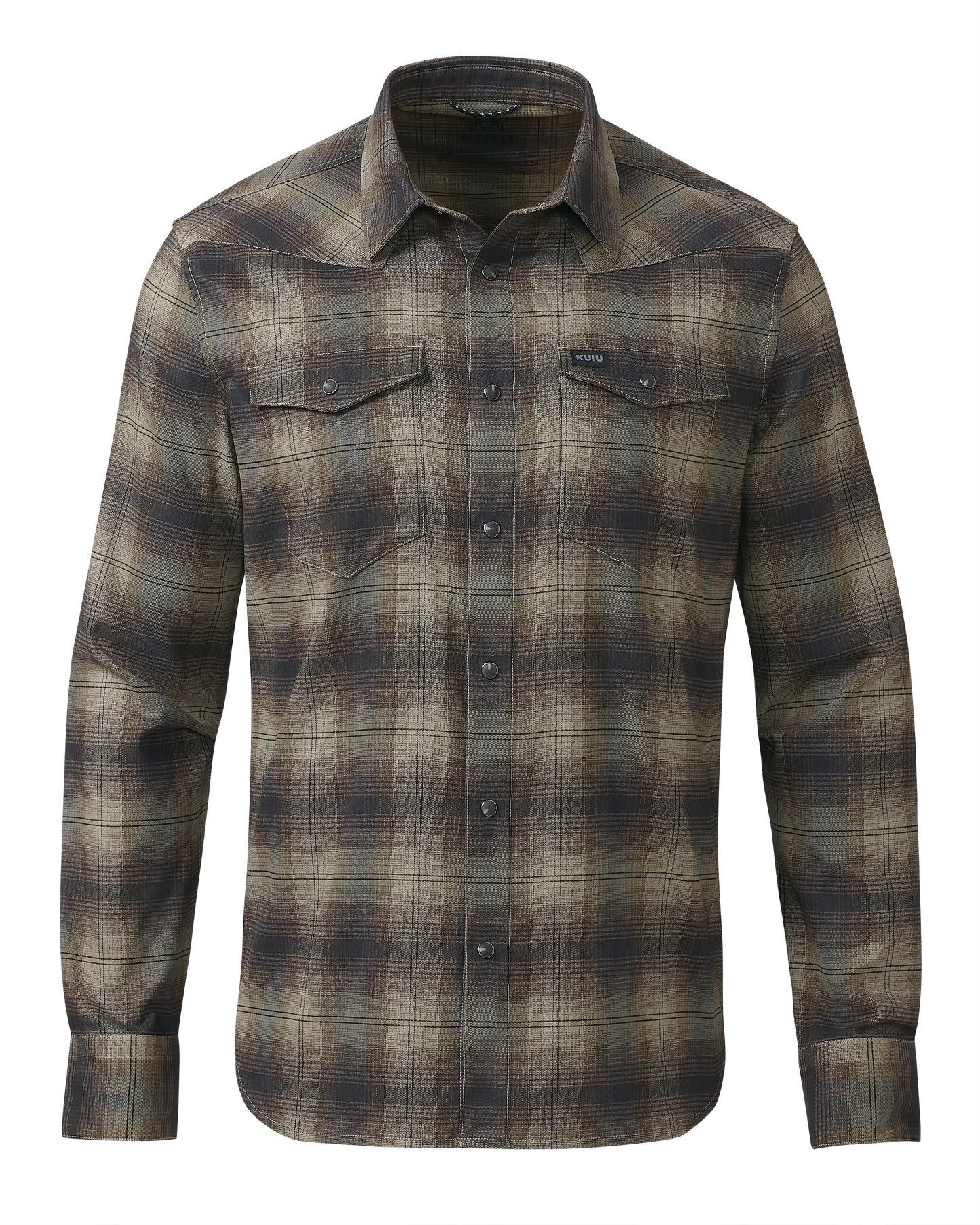 Laredo LS Shirt | Vias Ombre Plaid