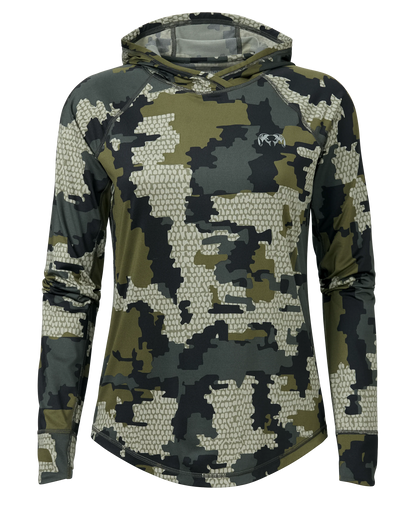 Women's Gila LS Hoodie | Verde