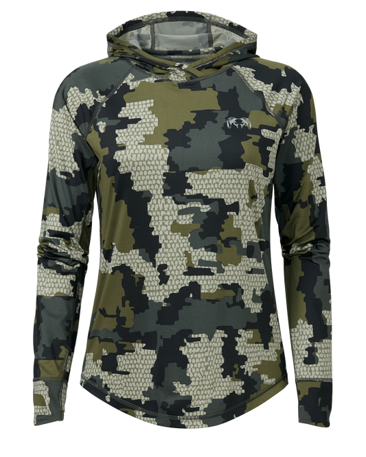 Women's Gila LS Hoodie | Verde