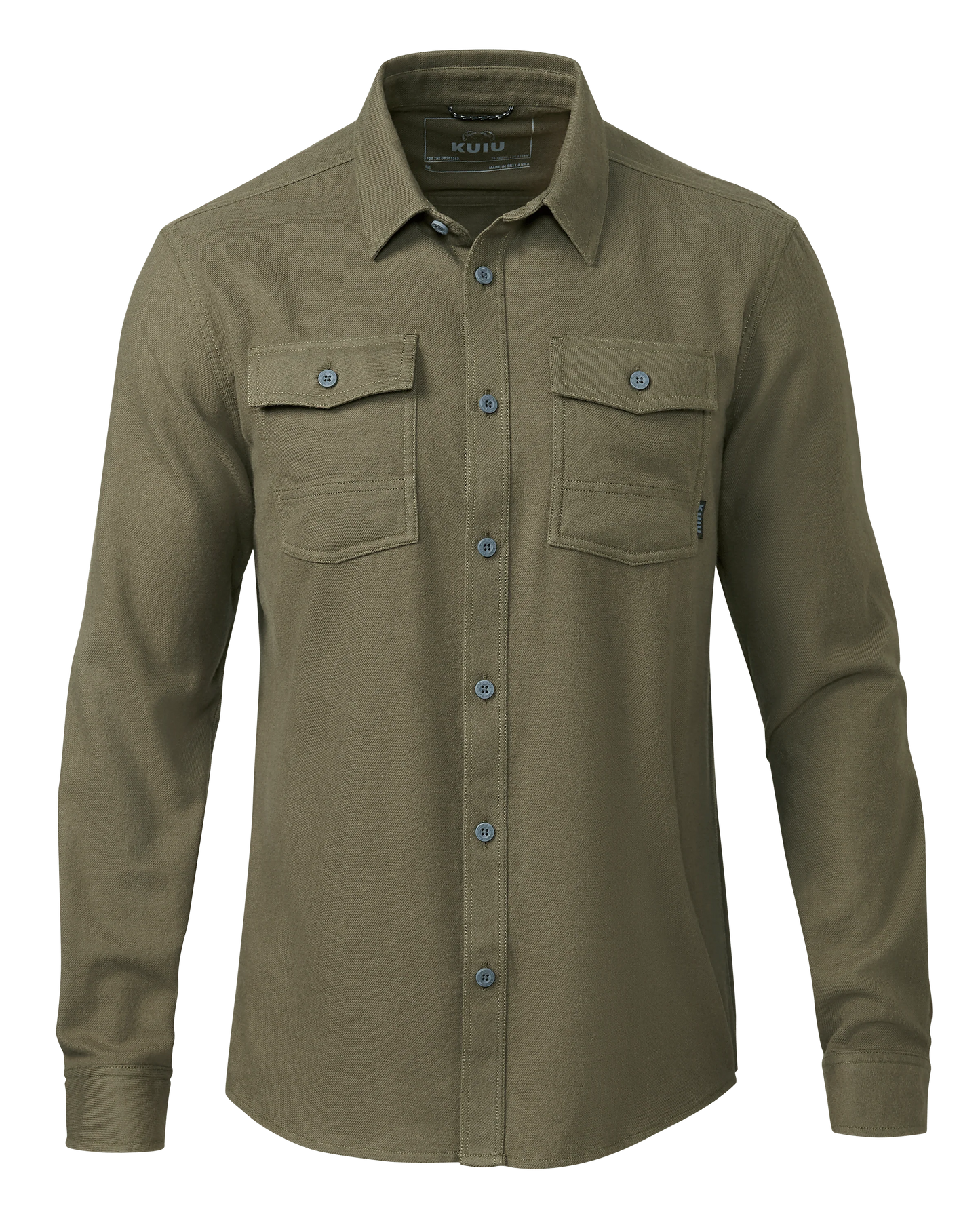 Field Flannel Shirt | Evergreen