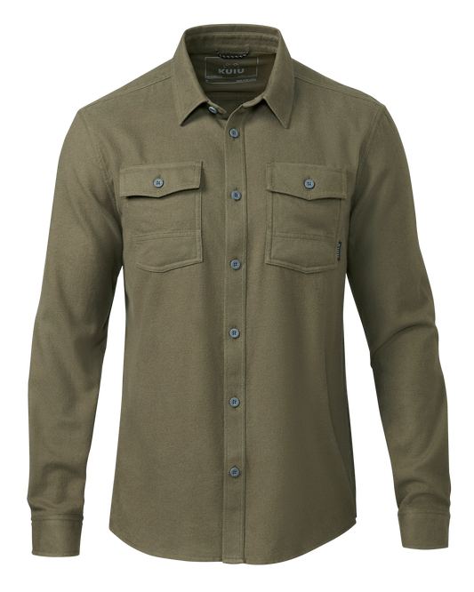 Field Flannel Shirt | Evergreen