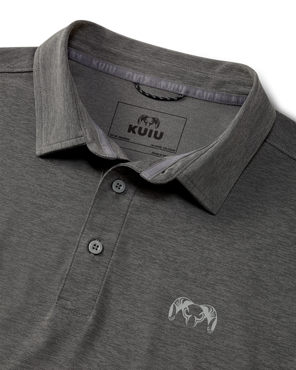 KUIU Performance Polo | Heather Stone