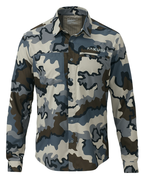 Outlet Mesa Vented LS Snap Shirt | Vias