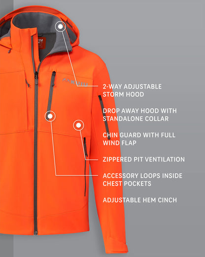 Guide PRO Hooded Jacket | Blaze Orange