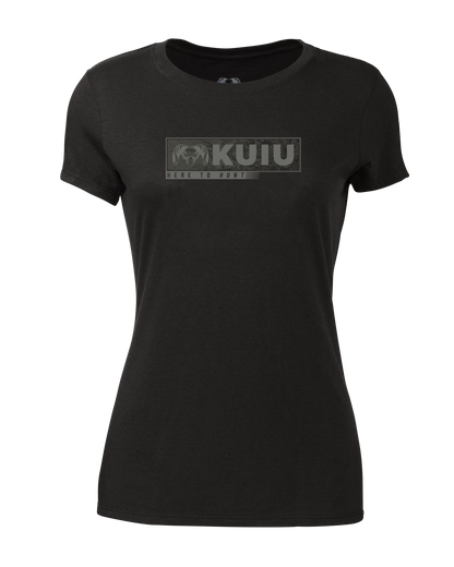 Outlet Women's Here to Hunt Gritstone T-Shirt | Black