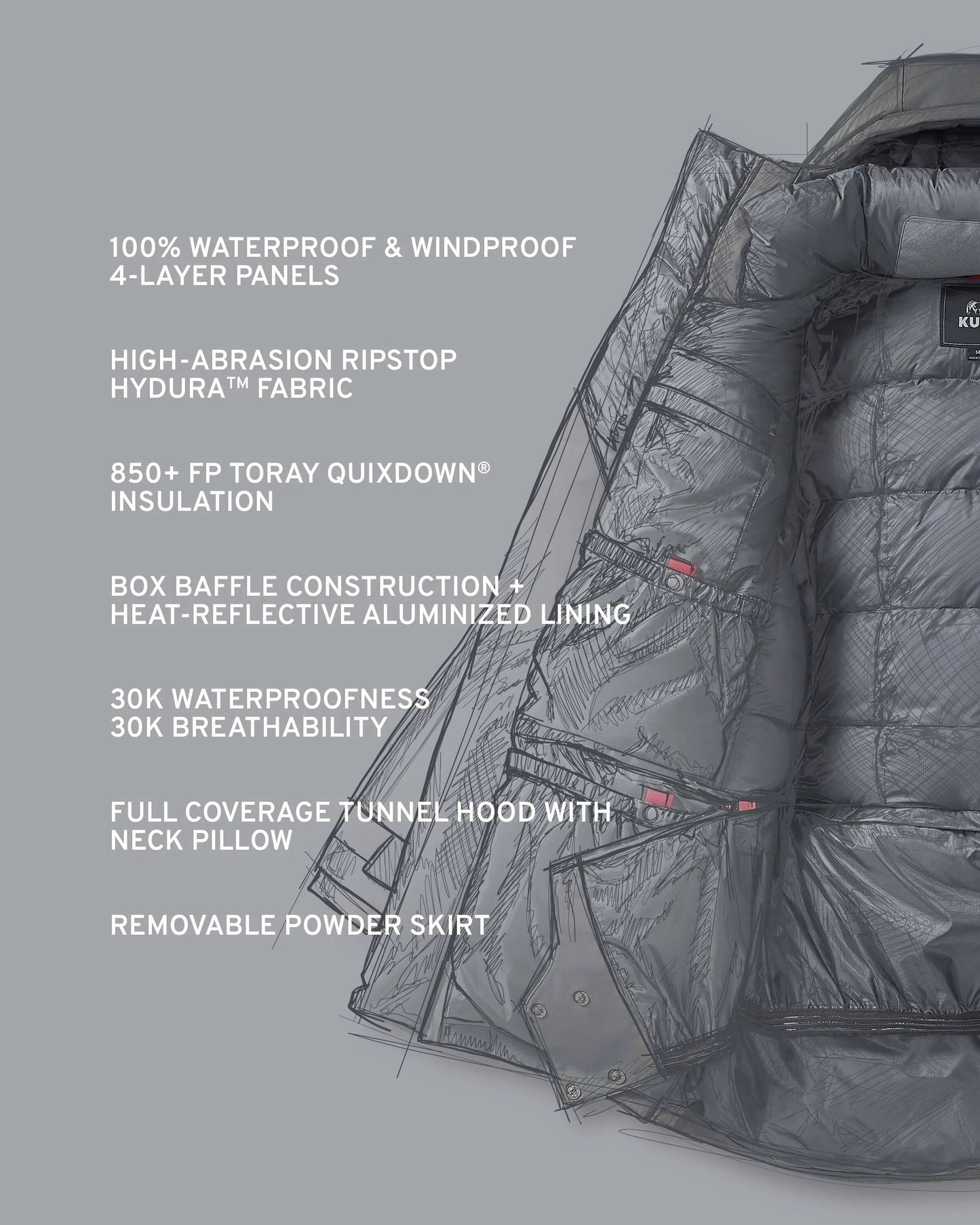 Super Down Arktuk Parka | Verde
