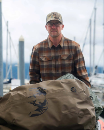 Field Flannel Shirt | Steel Blue Blockline