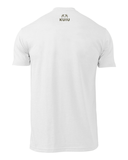 KUIU Veros Block Logo T-Shirt | White
