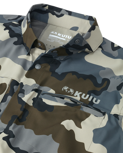Outlet Mesa Vented LS Snap Shirt | Vias