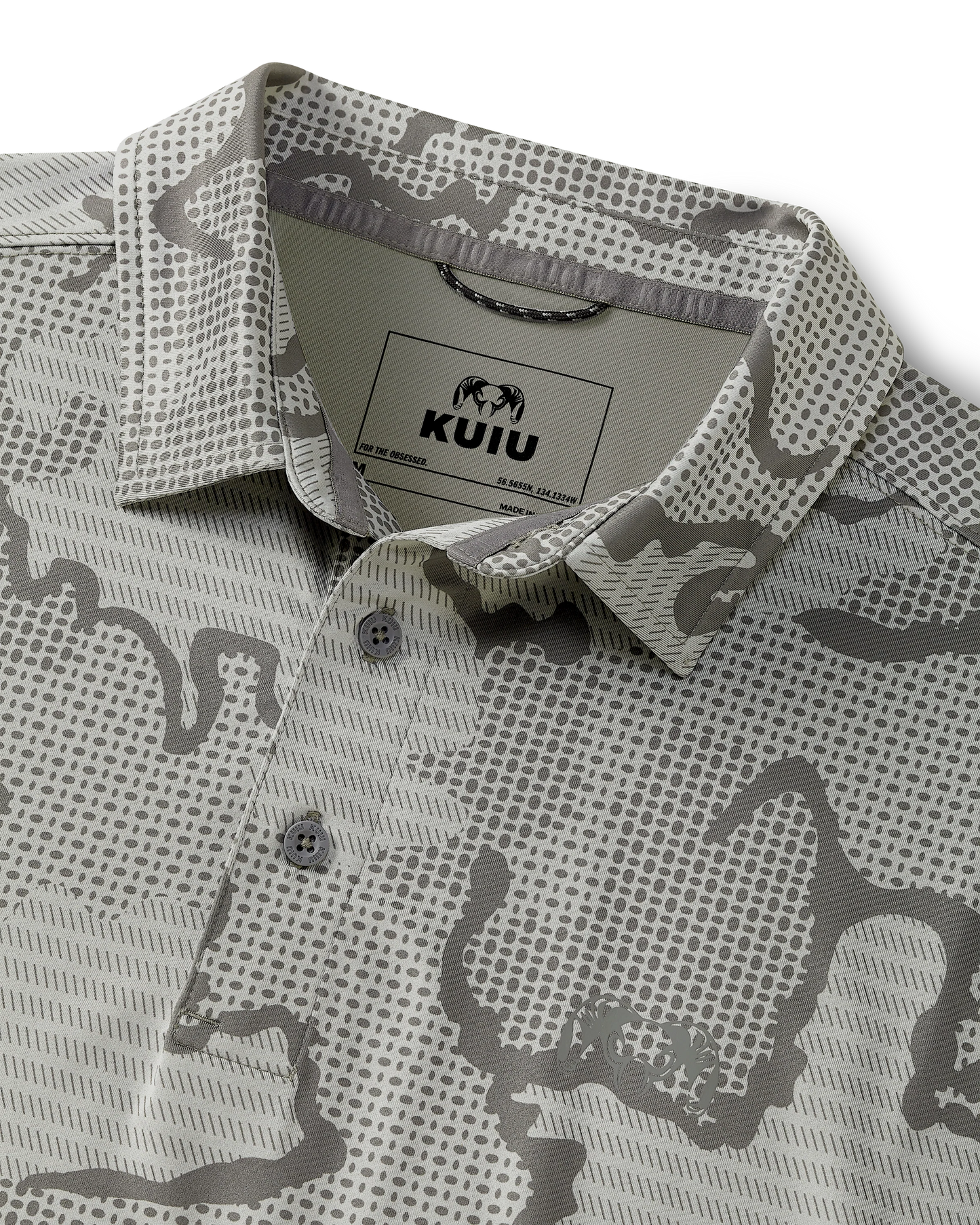 KUIU Performance Polo | Stone Tonal