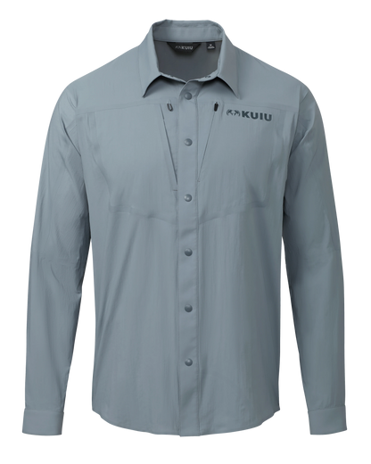 Outlet Salton LS Shirt | Slate
