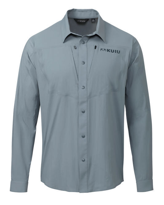 Outlet Salton LS Shirt | Slate