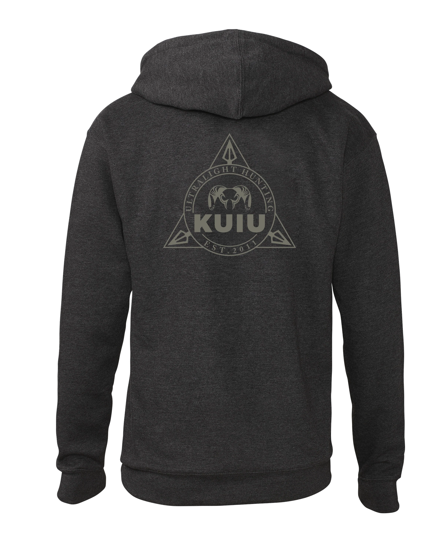 Outlet KUIU Bowhunter Badge Hoodie | Charcoal
