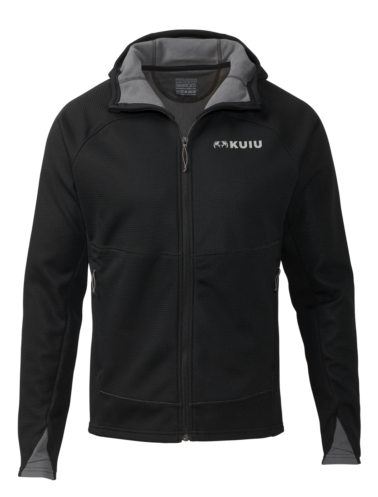 Peloton 240 Full Zip Hoodie | Black