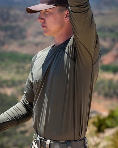Vital S2 Long Sleeve Crew | Ash