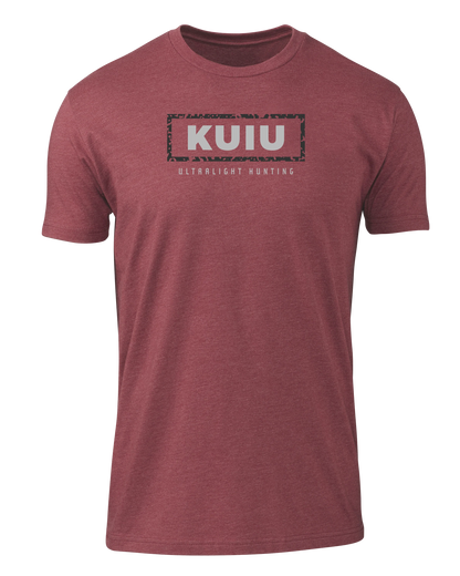 KUIU Box Logo T-Shirt | Cardinal