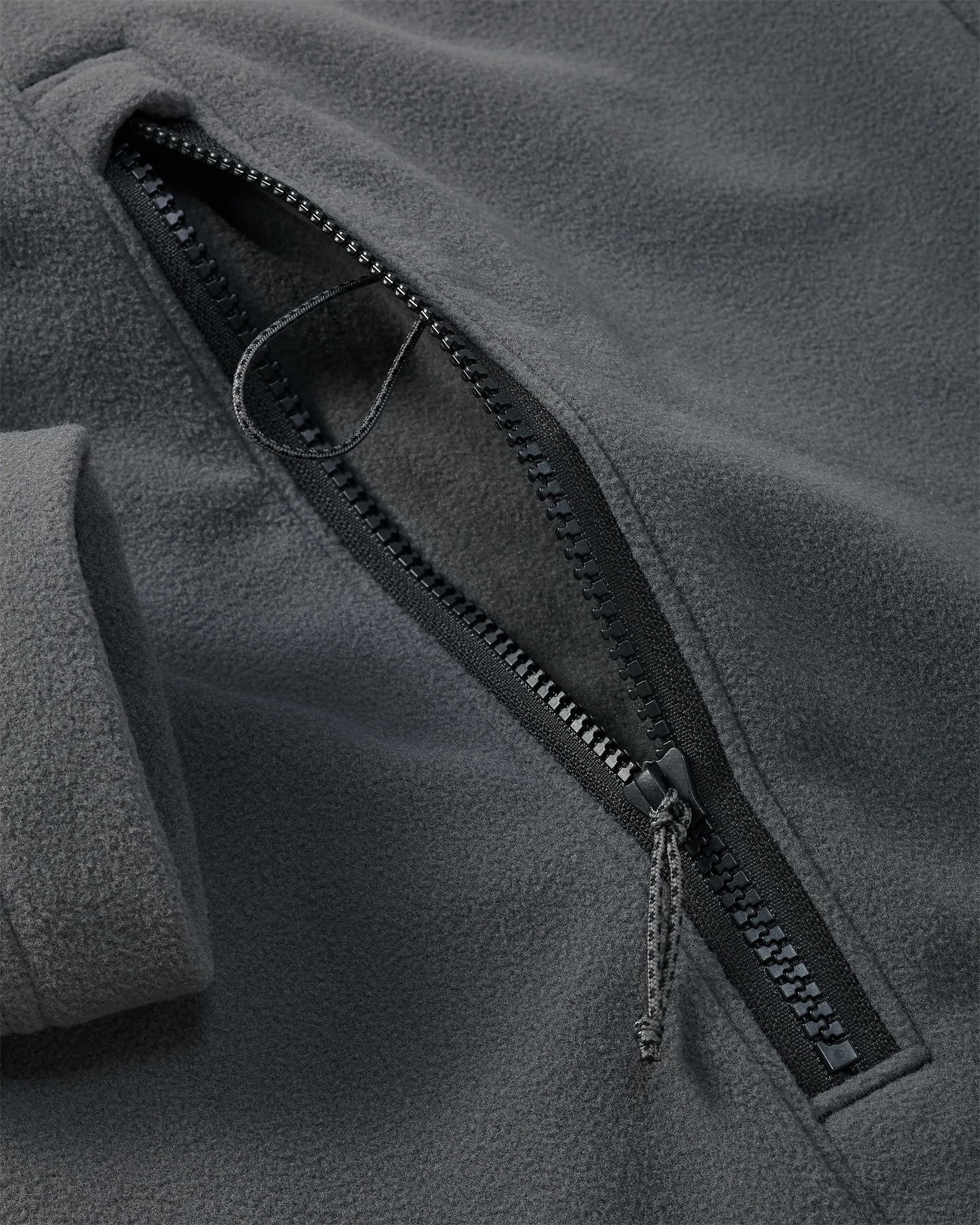 Border Fleece Full Zip | Gunmetal
