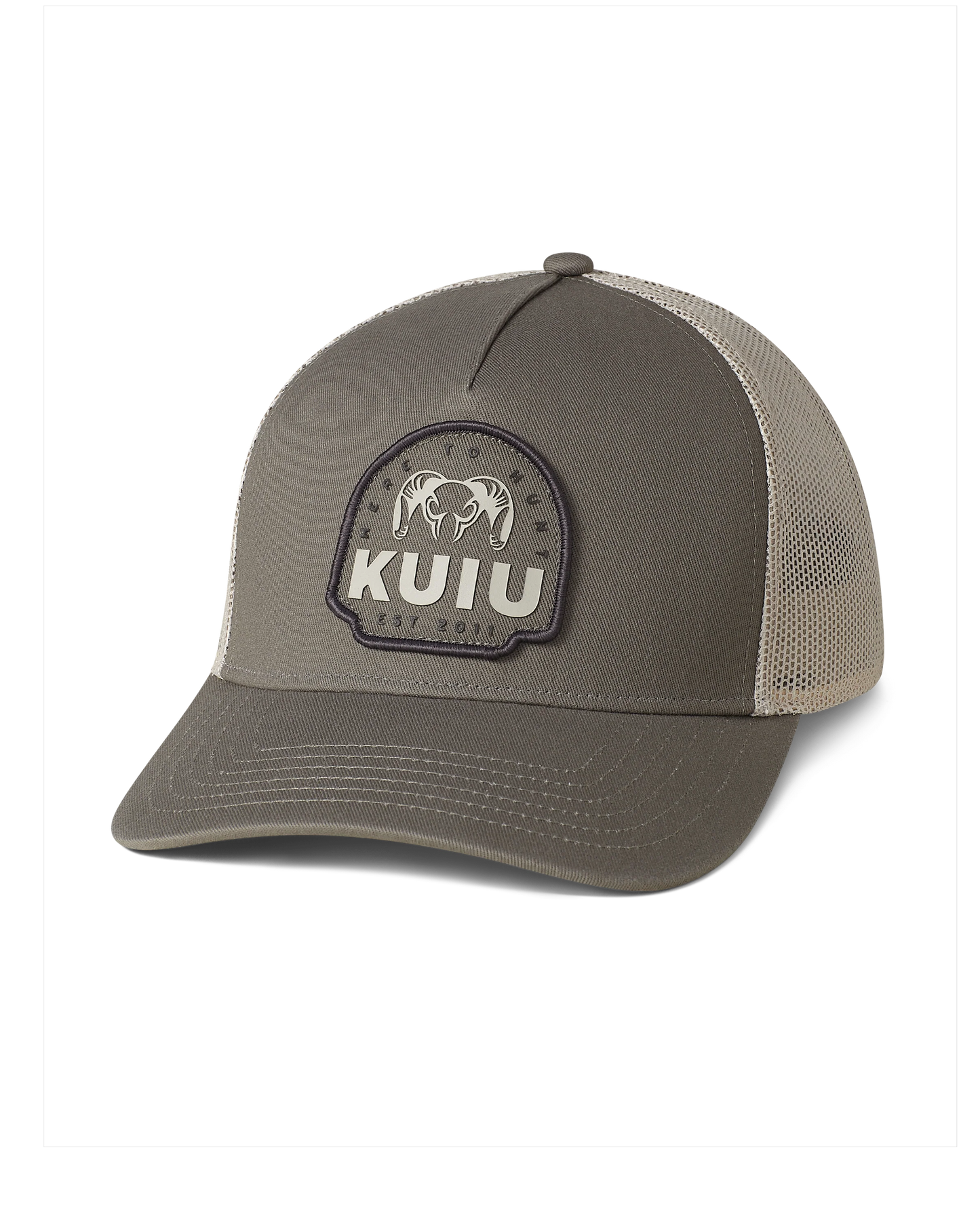 KUIU Here to Hunt Woven Patch Hat | Olive/Tan