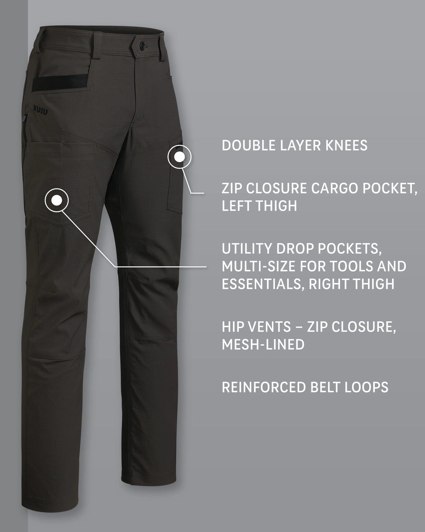 Motive Workgrade Pant | Asphalt