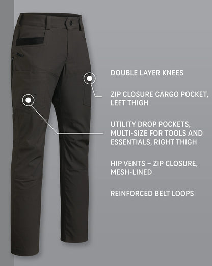 Motive Workgrade Pant | Asphalt