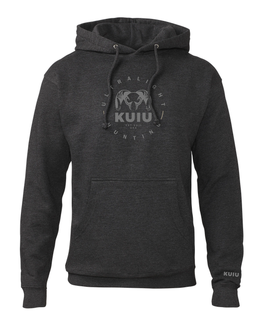 KUIU Ultralight Hunting Circle Hoodie | Charcoal