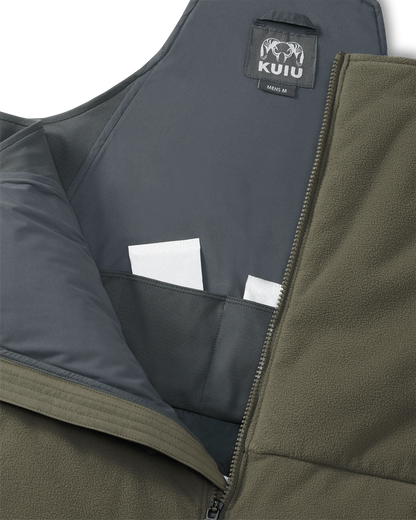 Super Down Haven Bib | Ash