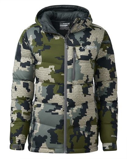Women's Super Down PRO Hooded Jacket | Verde