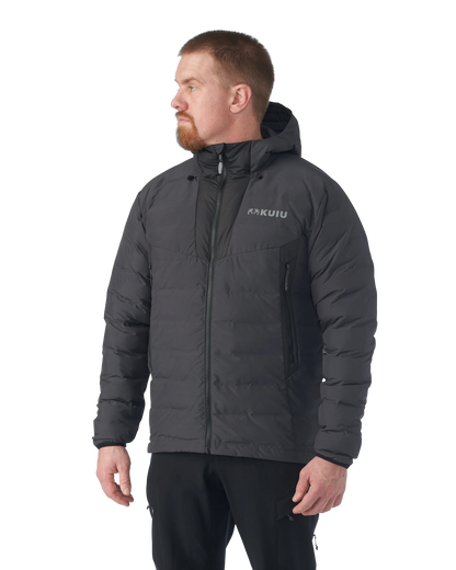 Elements Hooded Jacket | Gunmetal