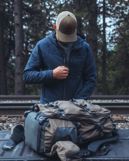 Outlet Granby Hooded Jacket | Bourbon