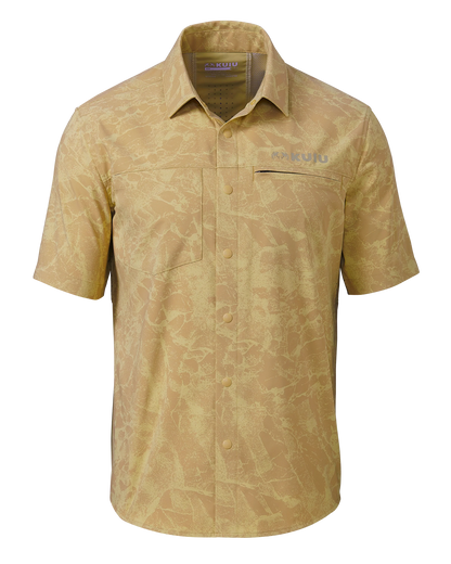 Mesa Vented SS Snap Shirt Gritstone | Dune Gritstone
