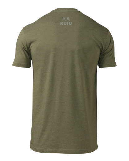 KUIU Here to Hunt Gritstone T-Shirt | Military Green