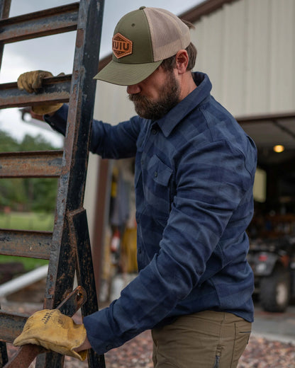 Outlet Field Flannel Shirt | Red/Black Buffalo Check