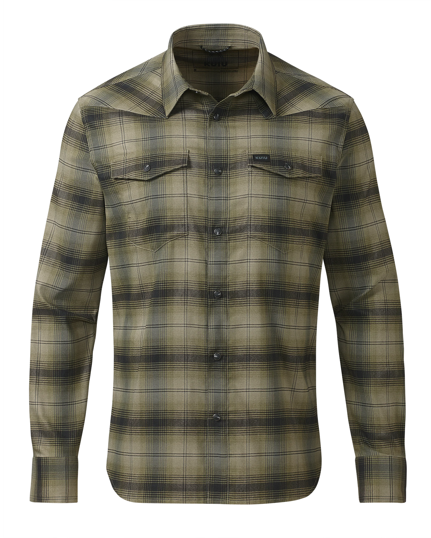 Laredo LS Shirt | Verde Ombre Plaid