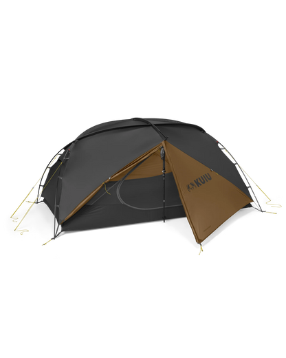 Mountain Star 2 Person Tent | Gunmetal-Camel