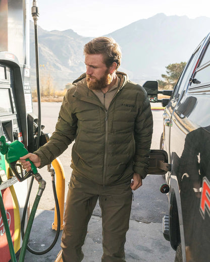 Outlet Elements Hooded Jacket | Olive