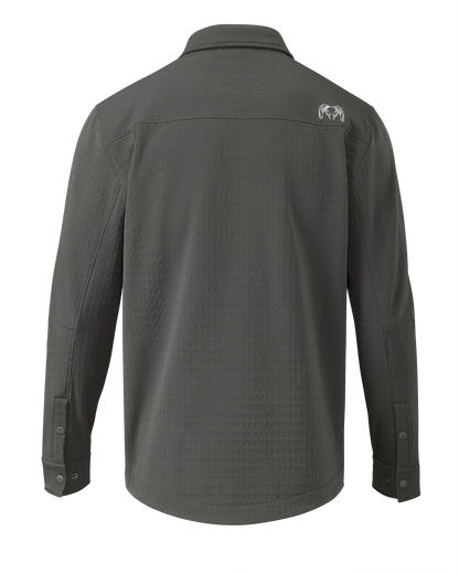 Blockfield Fleece Shirt Jacket | Gunmetal