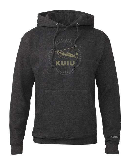 KUIU Super Cub Logo Hoodie | Charcoal