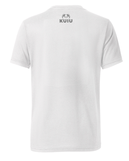 Youth Here to Hunt Gritstone T-Shirt | White