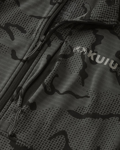 Ridgepoint Fleece Zip-T | Black Tonal