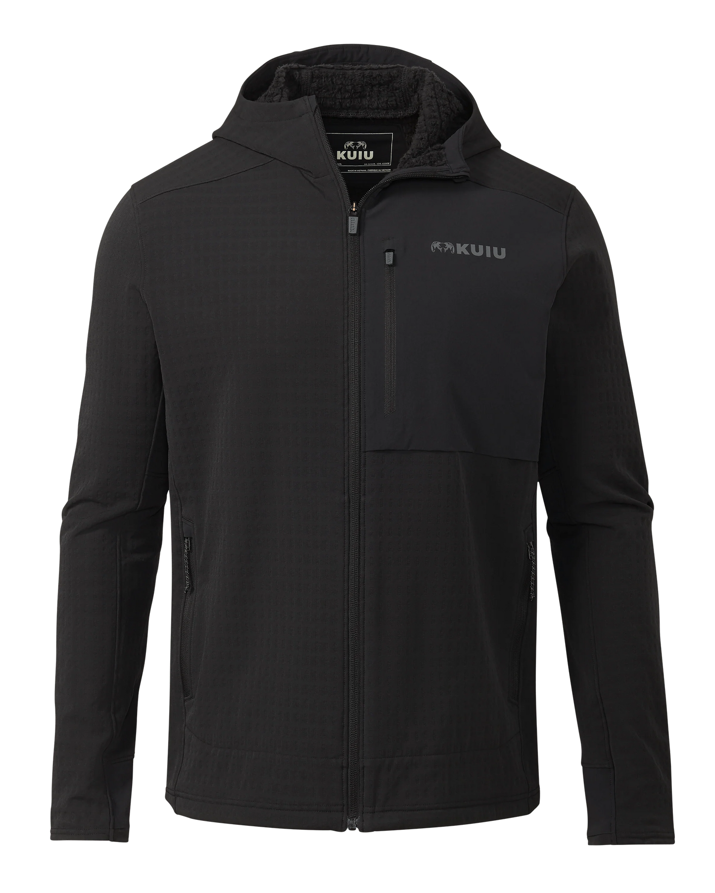 Blockfield Fleece Hoodie | Black